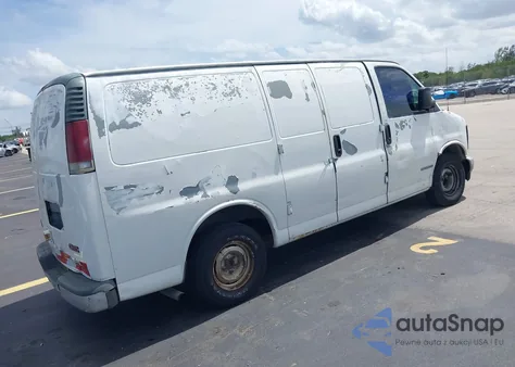 2001 GMC Savana Standard из США, поврежденный, VIN 1GTEG15WX11236171